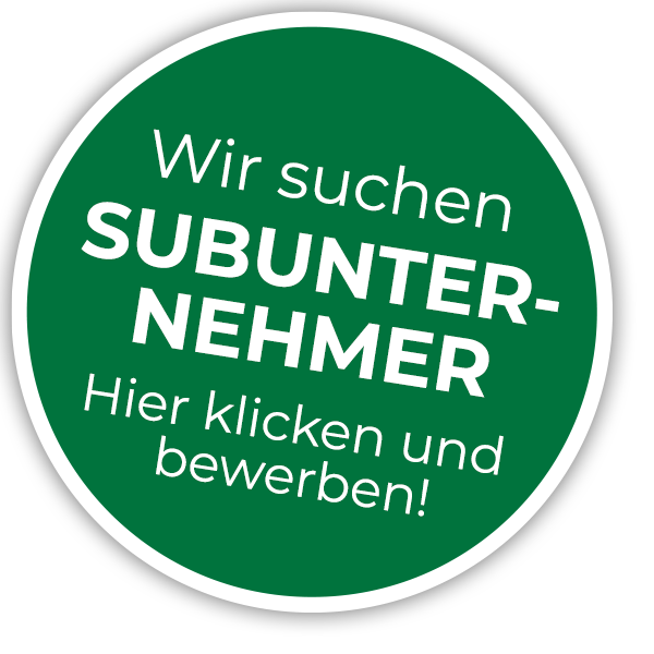 Wir suchen Subunternehmer - jetzt bewerben!